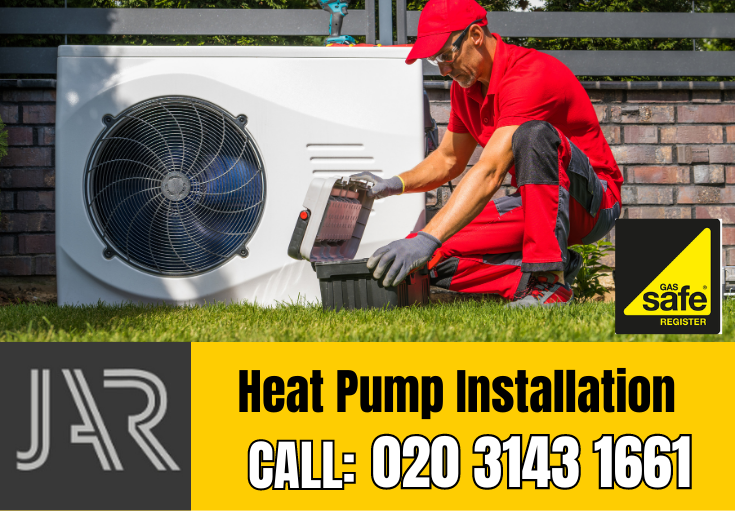 heat pump installation Leyton