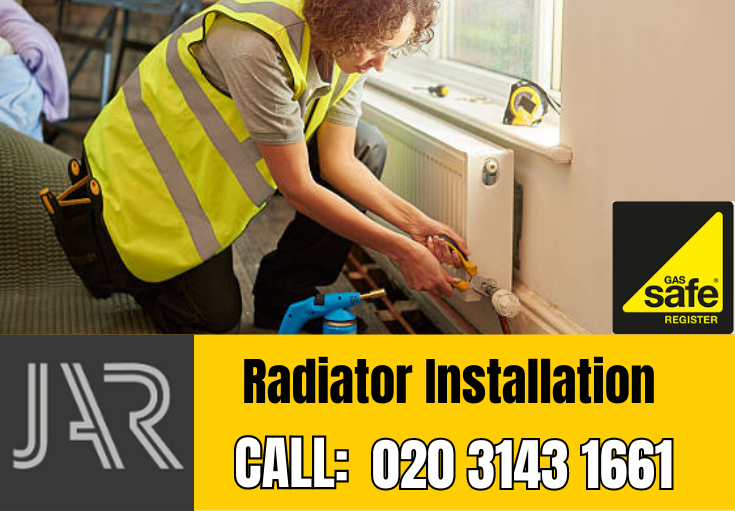 radiator installation Leyton