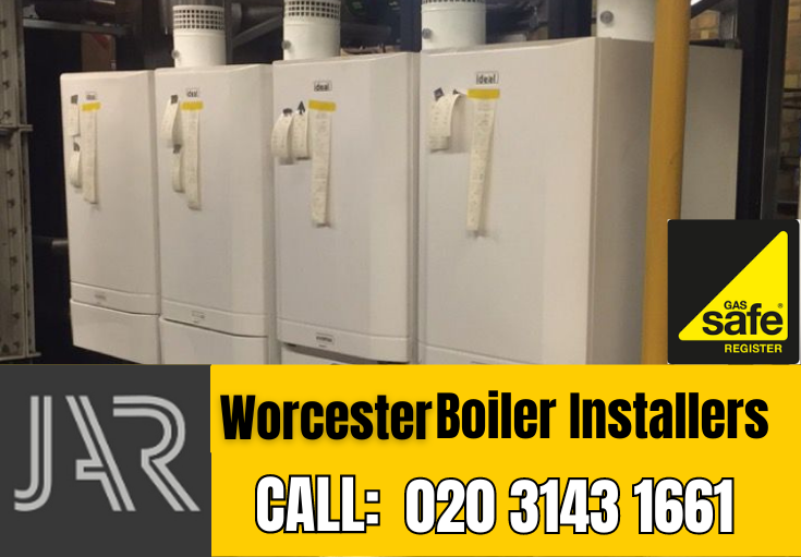 Worcester boiler installation Leyton